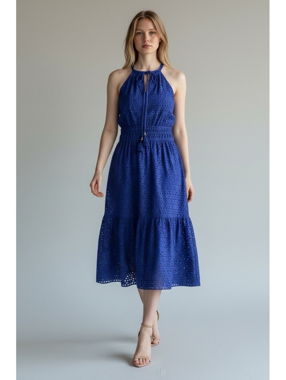 NWT Vince Camuto Dress Size 10 Purple Eyelet [COPY]